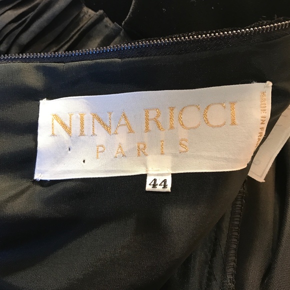NINA RICCI PARTY DRESS NWOT - Picture 14 of 16